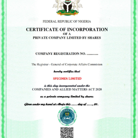 Private Limited Company Incorporation